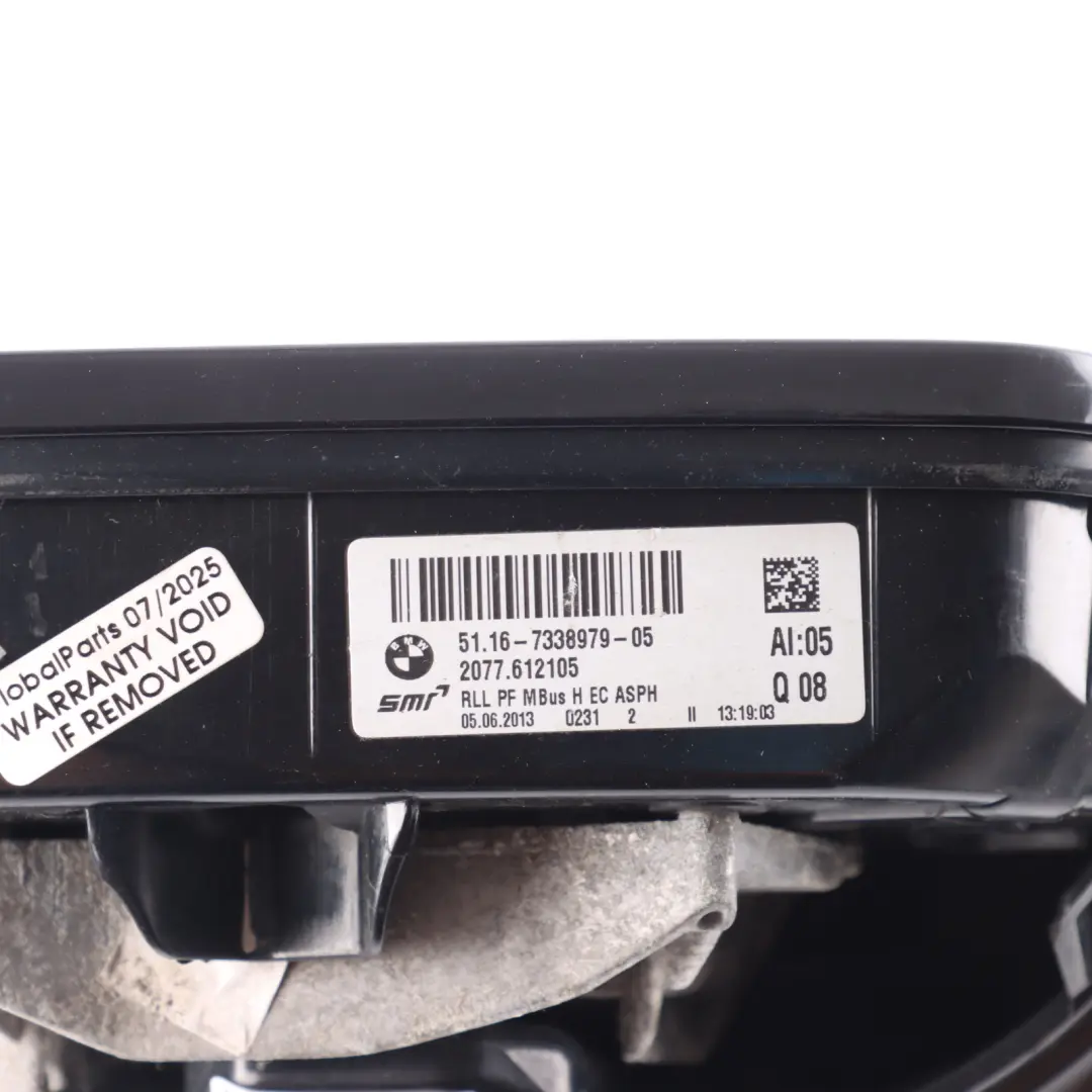  Wing Mirror Base BMW F30 F31 M Sport High Gloss Heated Door Left N/S Carrier - SKU RHD-7345679-3 - Part number 7345679