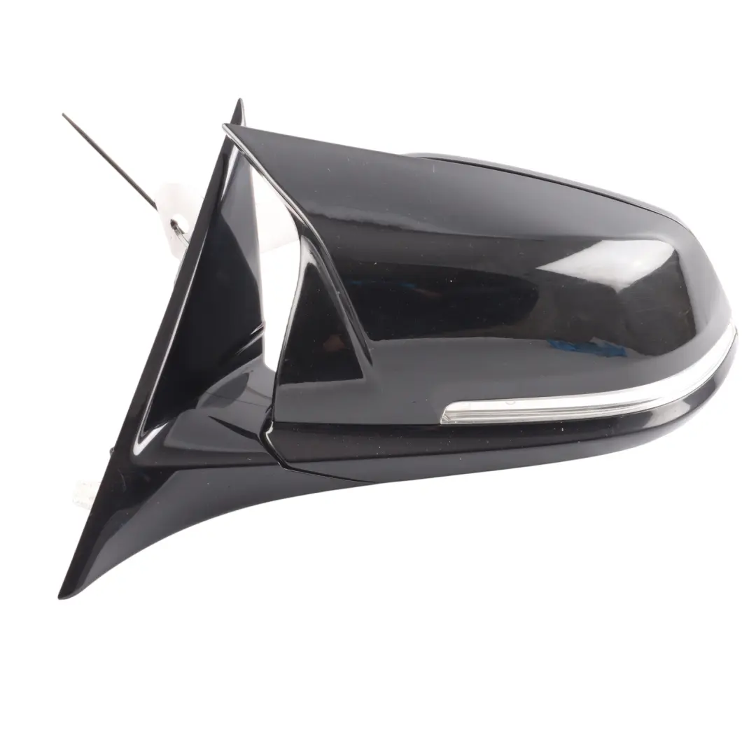 BMW F30 F31 Wing Mirror Heated Auto Dip Door Left N/S 5 Pins Black - SKU RHD-7345679-BLK - Part number 7345679