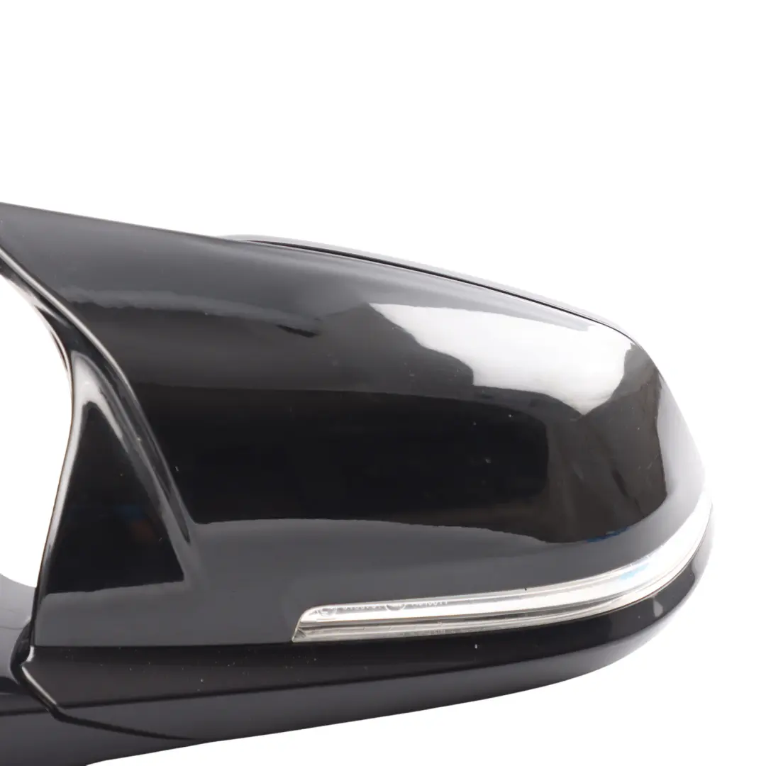 BMW F30 F31 Wing Mirror Heated Auto Dip Door Left N/S 5 Pins Black - SKU RHD-7345679-BLK - Part number 7345679