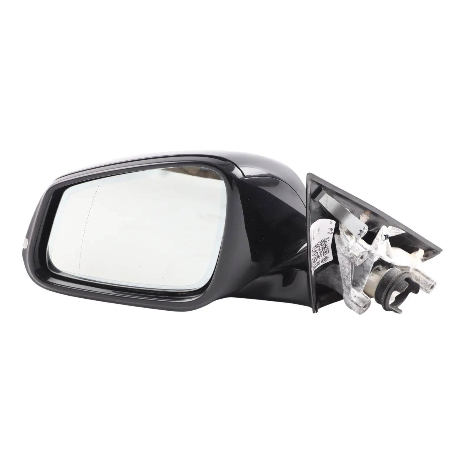 Wing Mirror BMW F30 F31 M Sport Heated Left N/S High Gloss Black Sapphire - 475