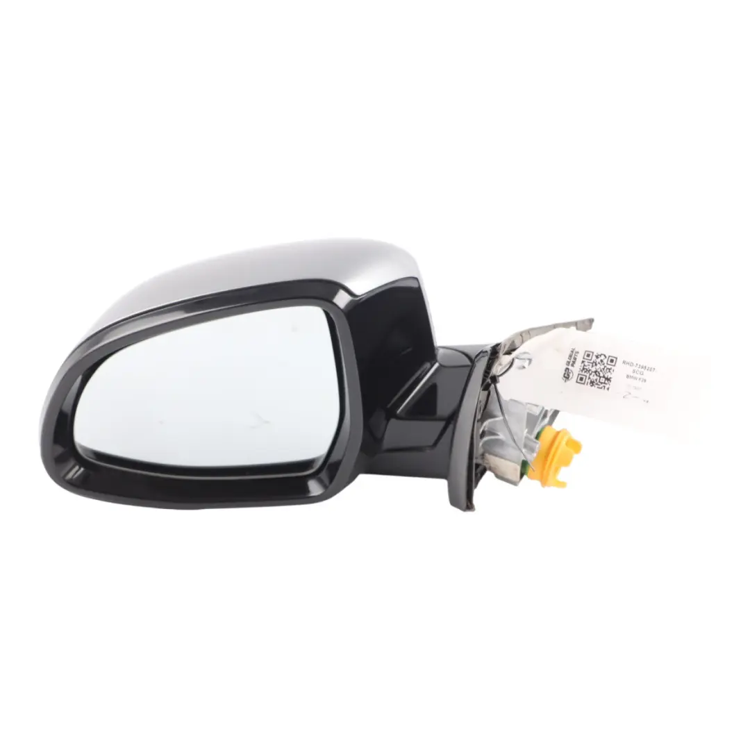 BMW X3 F25 Wing Mirror High Gloss 7 Pins Left N/S Spacegrau Metallic A52 - SKU RHD-7395207-SCG - Part number 7395207