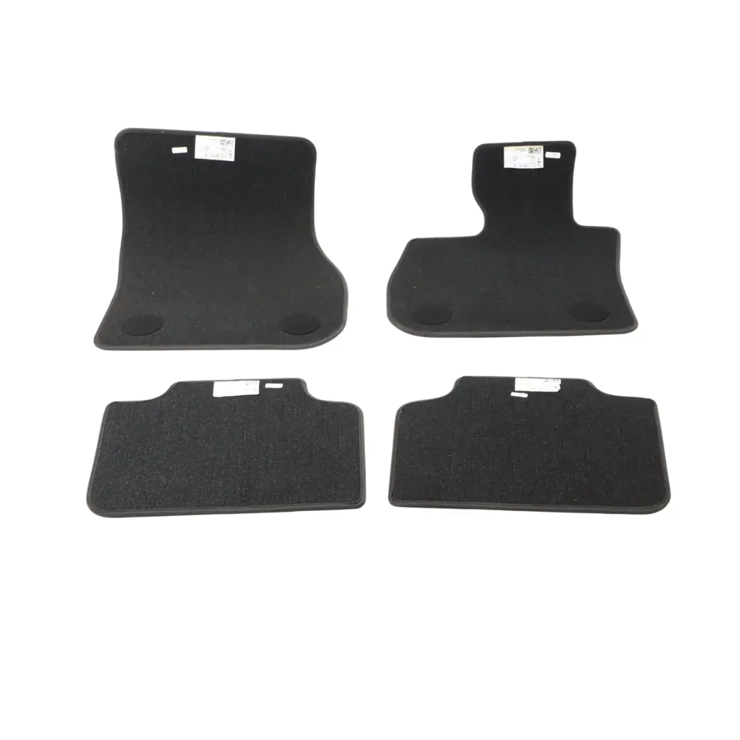 BMW U06 Floor Mats Set Interior Front Rear Floor Mat Cloth Trim Cover Black - SKU RHD-7952143 - Part number 7952143