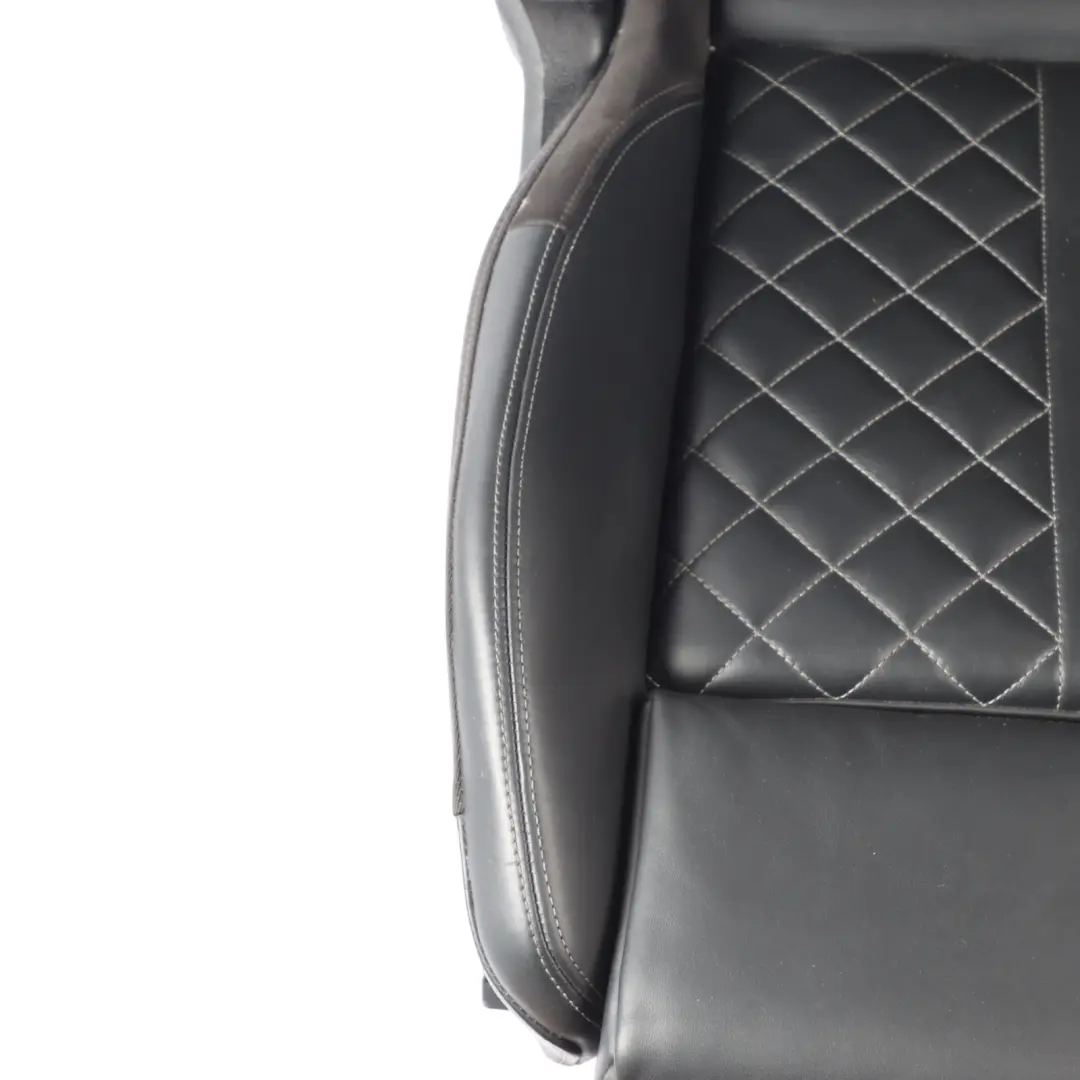 Audi SQ5 FY Sport Front Seat Heated Memory Left N/S Leather Grey Anhtracite - SKU RHD-80A881805P-2 - Part number 80A881805P