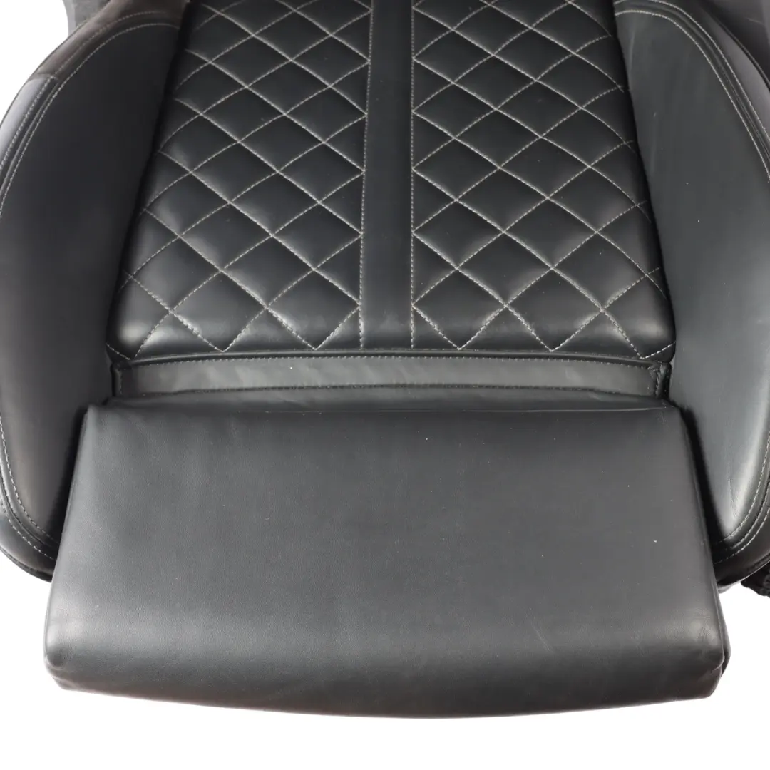 Audi SQ5 FY Sport Front Seat Heated Memory Left N/S Leather Grey Anhtracite - SKU RHD-80A881805P-2 - Part number 80A881805P