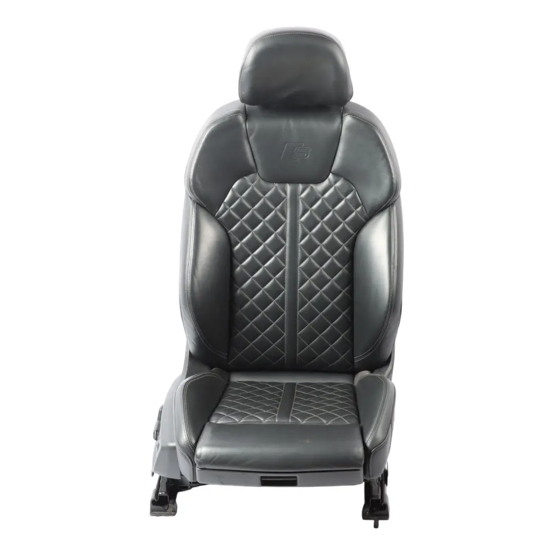 Front Memory Heated Right O/S Leather Grey Anhtracite to Audi SQ5 FY Sport Seat with Part number 80A881806P Audi SQ5 FY Sport Seat Front Memory Heated Right O/S Leather Grey Anhtracite - SKU RHD-80A881806P-1 - Part number 80A881806P