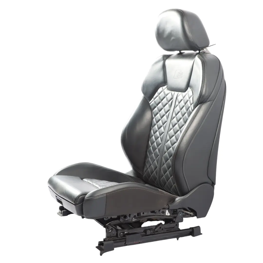 Front Memory Heated Right O/S Leather Grey Anhtracite to Audi SQ5 FY Sport Seat with Part number 80A881806P Audi SQ5 FY Sport Seat Front Memory Heated Right O/S Leather Grey Anhtracite - SKU RHD-80A881806P-1 - Part number 80A881806P