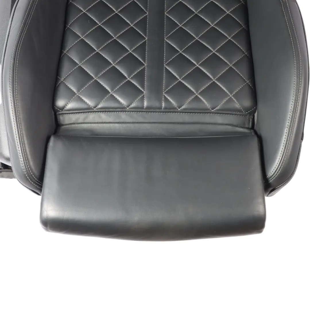 Audi SQ5 FY Sport Seat Front Memory Heated Right O/S Leather Grey Anhtracite - SKU RHD-80A881806P-1 - Part number 80A881806P