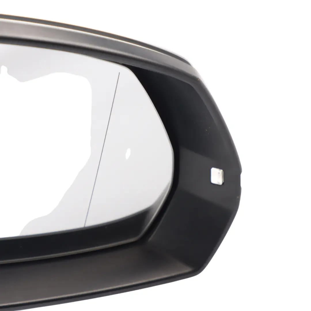 Audi SQ5 FY Front Mirror Wing Door Electric Right O/S Aluminium - SKU RHD-80C857410D-ALU1 - Part number 80C857410D