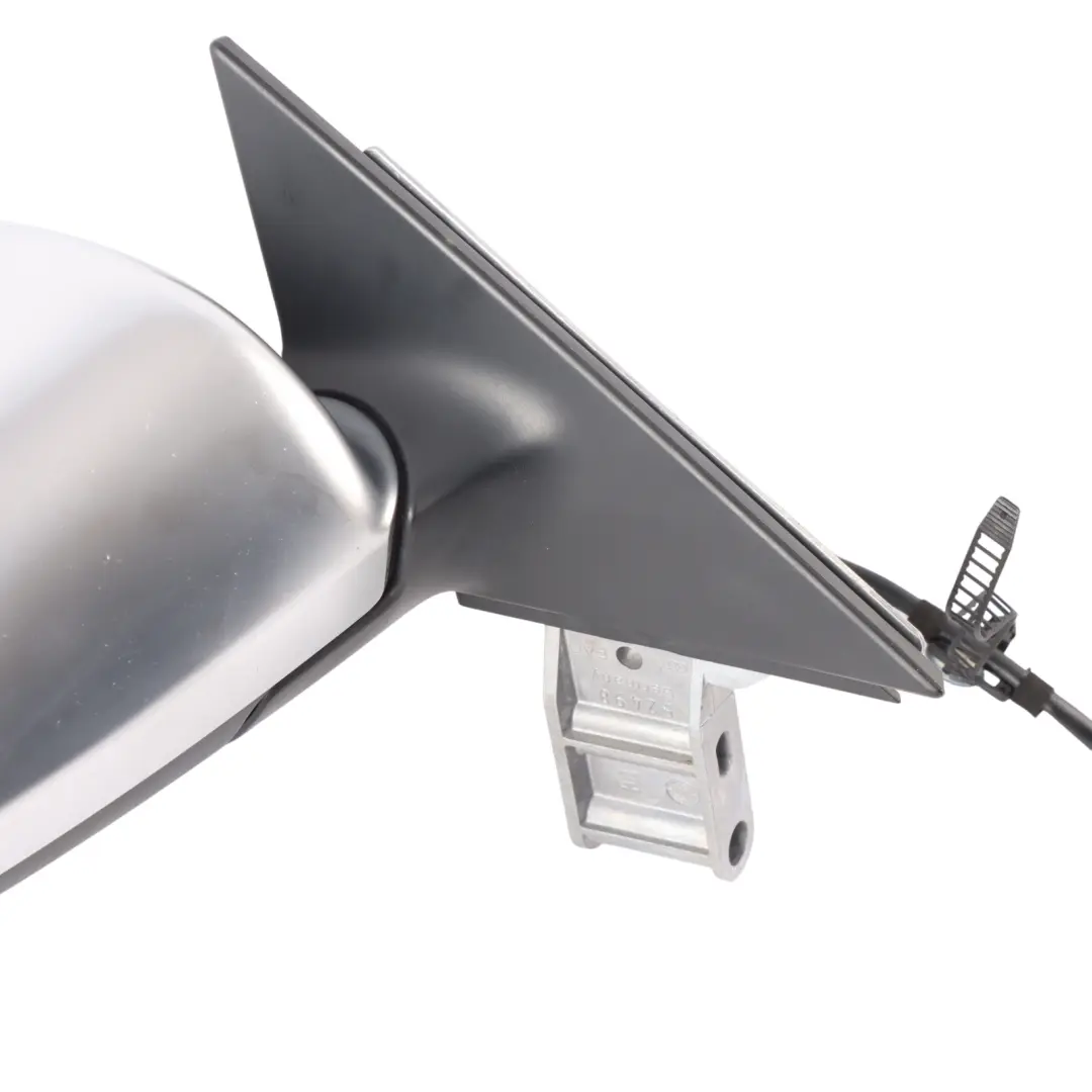 Audi S4 B7 8H Door Wing Mirror Electric Outside Casing Right O/S - SKU RHD-8H2858532E-ALU - Part number 8H2858532E