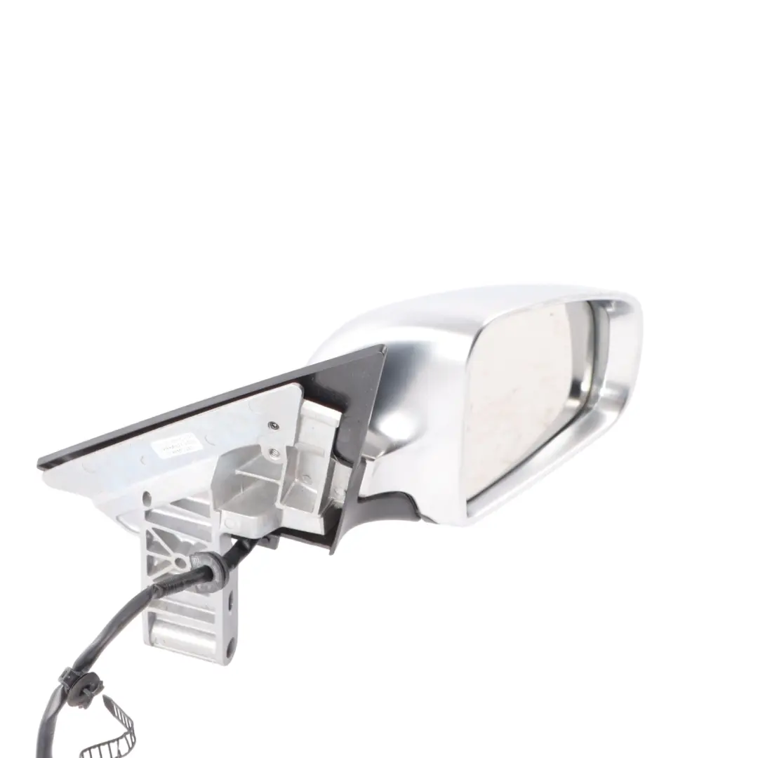 Audi S4 B7 8H Door Wing Mirror Electric Outside Casing Right O/S - SKU RHD-8H2858532E-ALU - Part number 8H2858532E
