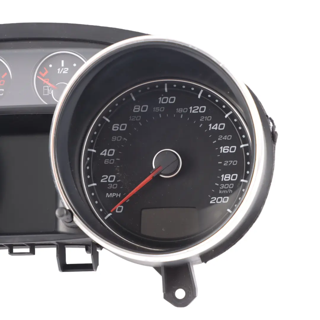 Instrument Cluster Speedo Meter Clocks Petrol Automatic to Audi TT 8J with Part number 8J0920980G Audi TT 8J Instrument Cluster Speedo Meter Clocks Petrol Automatic - SKU RHD-8J0920980G - Part number 8J0920980G