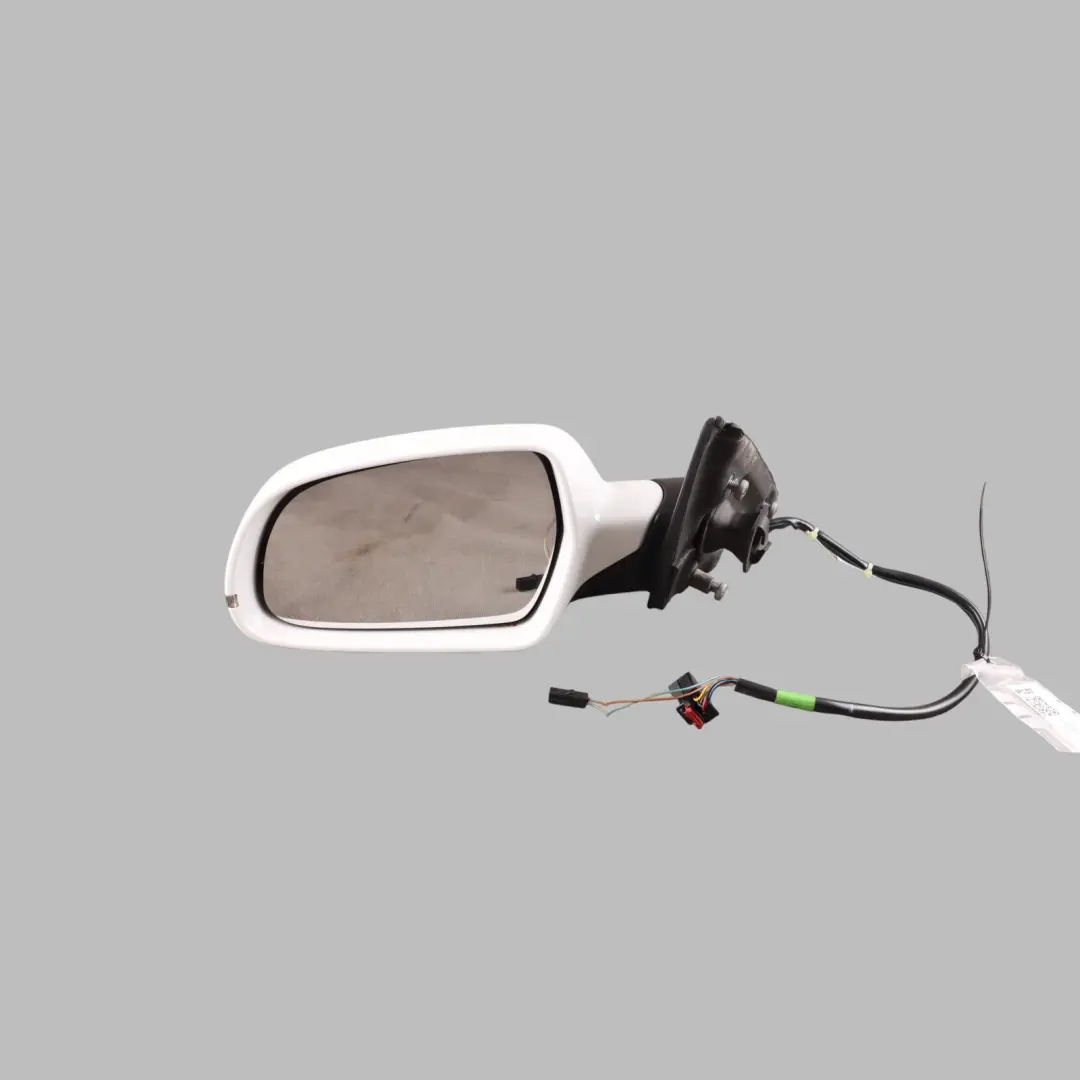Audi A4 B8 Electric Wing Mirror Left N/S Door Ibis White Y9C 8K2857409AF - SKU RHD-8K2857409AF-IWH-1 - Part number 8K2857409AF-IWH