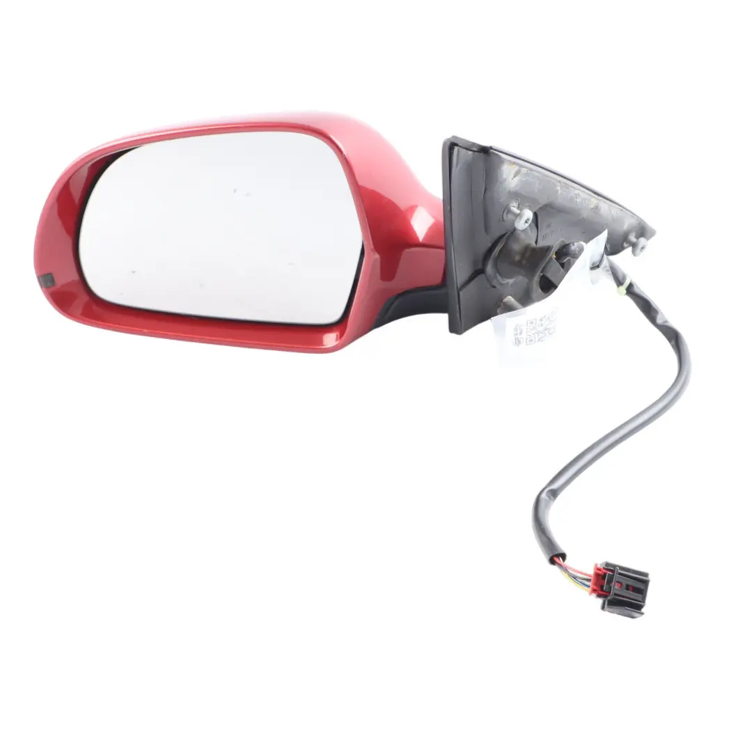 Audi A4 B8 Electric Wing Mirror Left N/S Garnet Red Pearl Effect-Z3F 8K2857409D