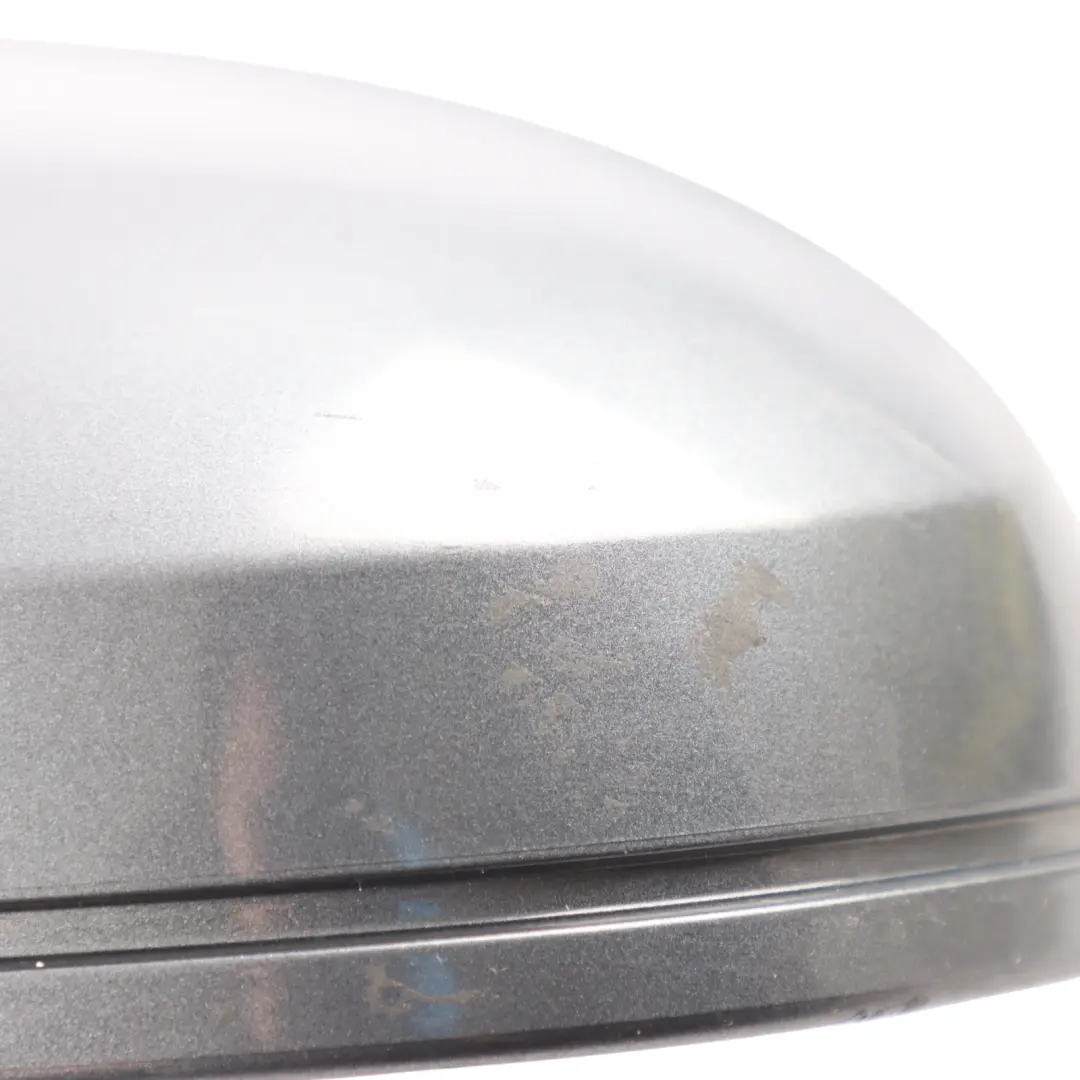 Audi A4 B8 Avant Door Wing Mirror Electric Right O/S Monsoon Grey Metallic - X7R - SKU RHD-8K2857410AF-MOG - Part number 8K2857410AF