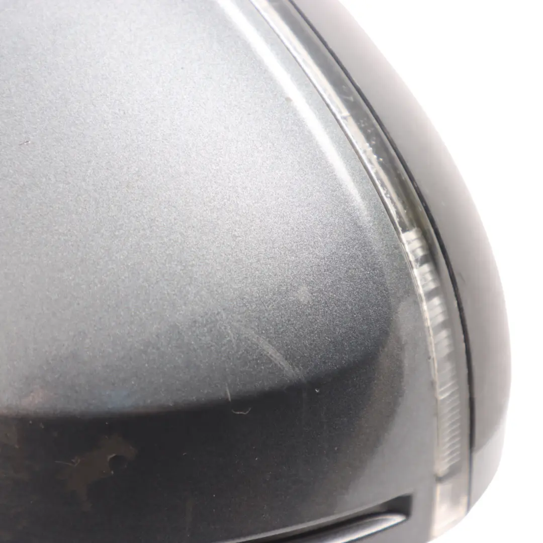 Audi A4 B8 Avant Door Wing Mirror Electric Right O/S Monsoon Grey Metallic - X7R - SKU RHD-8K2857410AF-MOG - Part number 8K2857410AF
