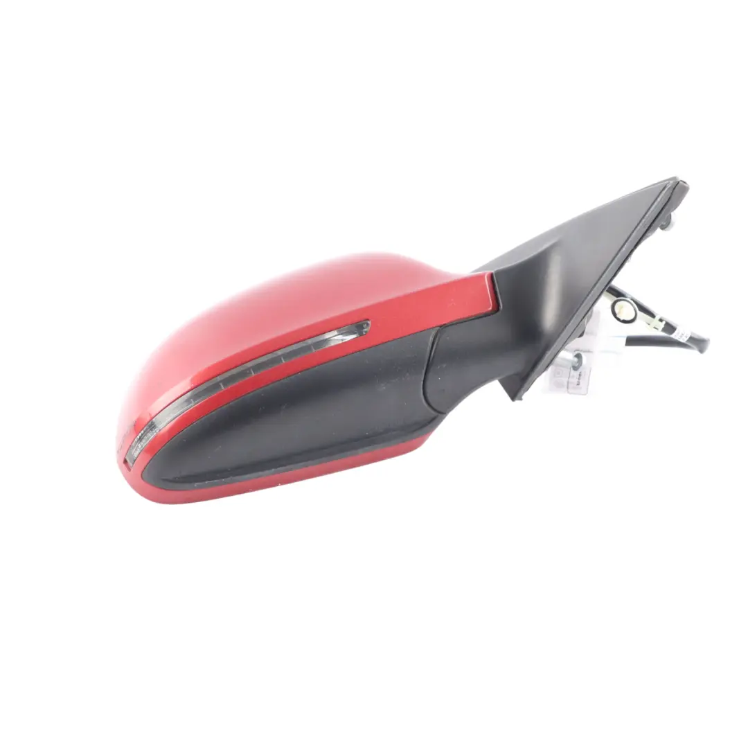 Audi A4 B8 Electric Wing Mirror Right O/S Garnet Red Pearl Effect-Z3F - SKU RHD-8K2857410D-GAR - Part number 8K2857410D