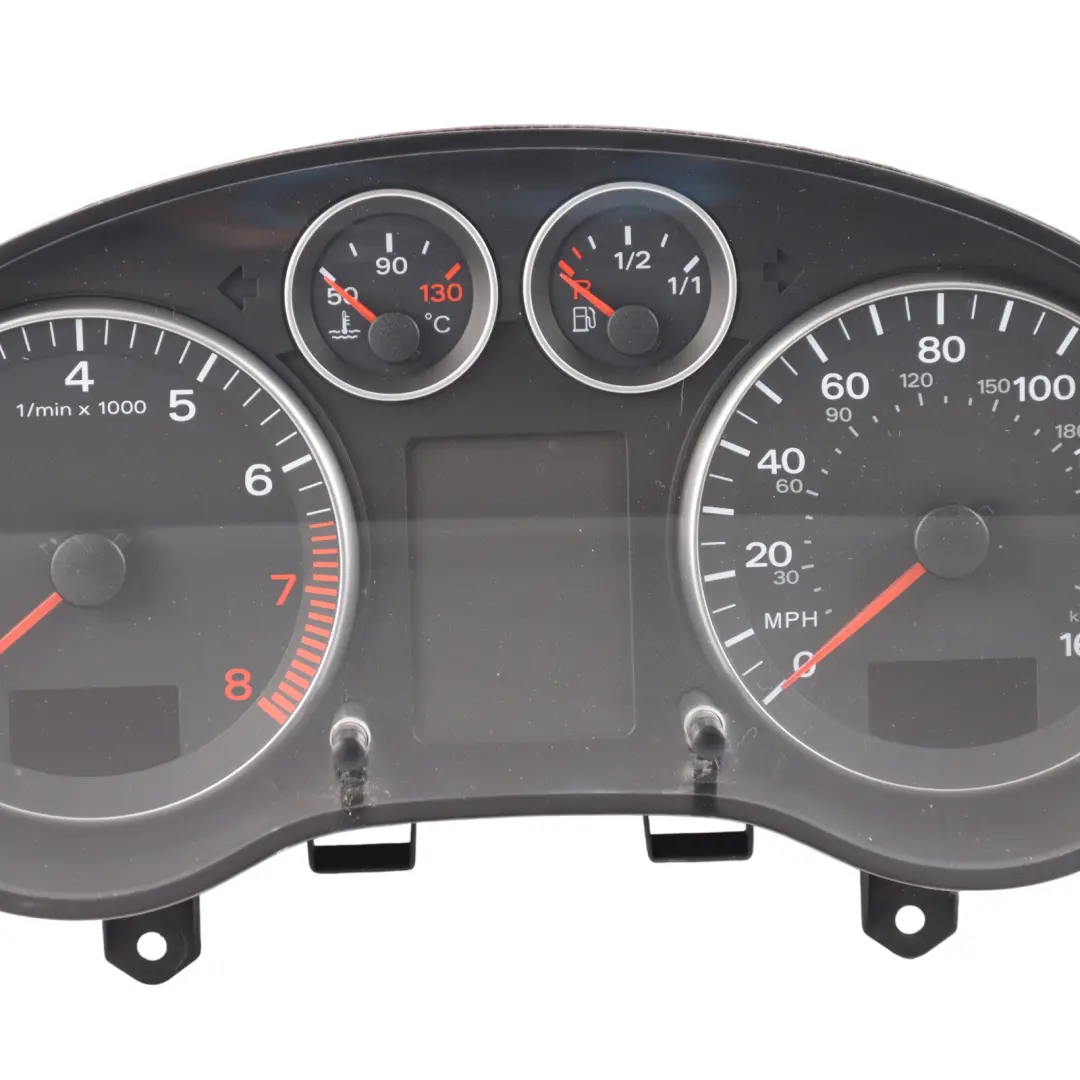 Audi A3 8P Instrument Cluster Petrol Speedo Clocks Meter Manual 8P0920950T - SKU RHD-8P0920950TX - Part number 8P0920950TX