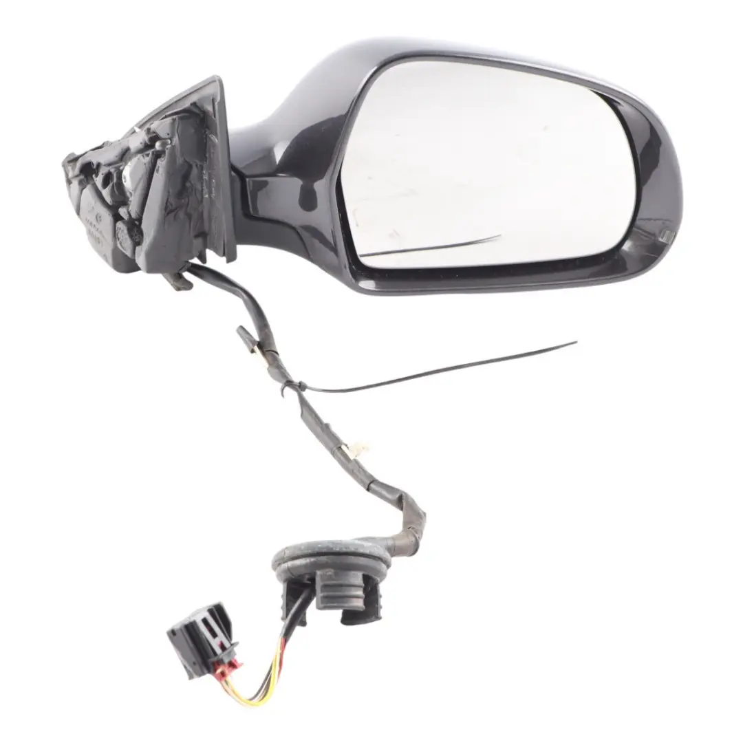Audi A3 8P Electric Wing Mirror Right O/S Door Lava Grey Pearl - Z7L - SKU RHD-8P2858532DB-LAG - Part number 8P2858532DB
