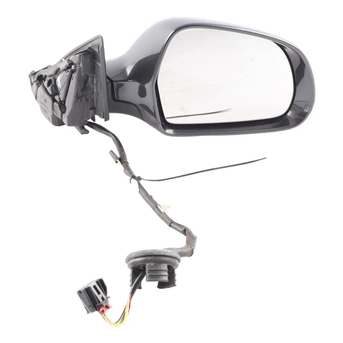 Audi A3 8P Electric Wing Mirror Right O/S Door 8P2858532DB Lava Grey Pearl - Z7L