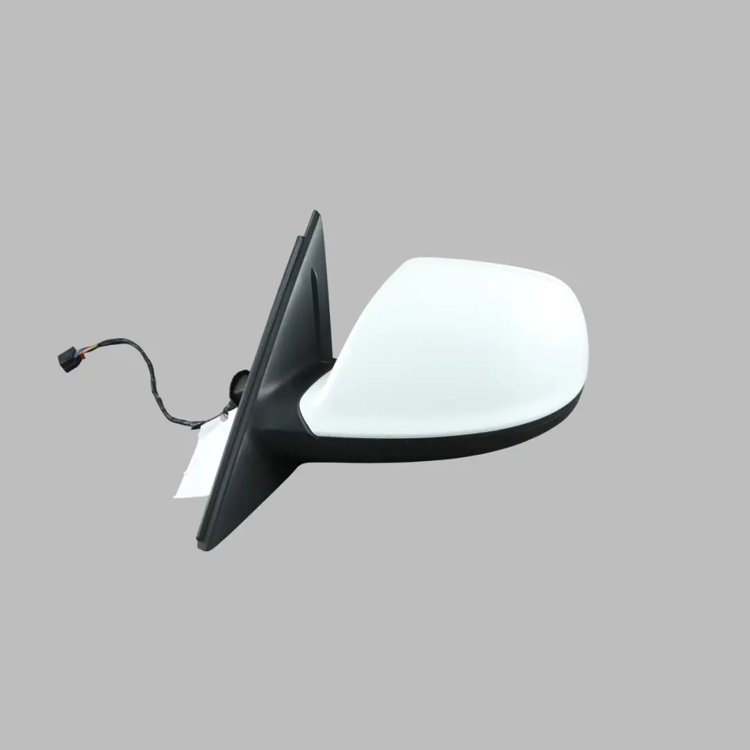Front Mirror Wing Left N/S Ibis White - Y9C to Audi Q5 8R with Part number 8R2857409G Audi Q5 8R Front Mirror Wing Left N/S Ibis White - Y9C - SKU RHD-8R2857409G-IWH - Part number 8R2857409G