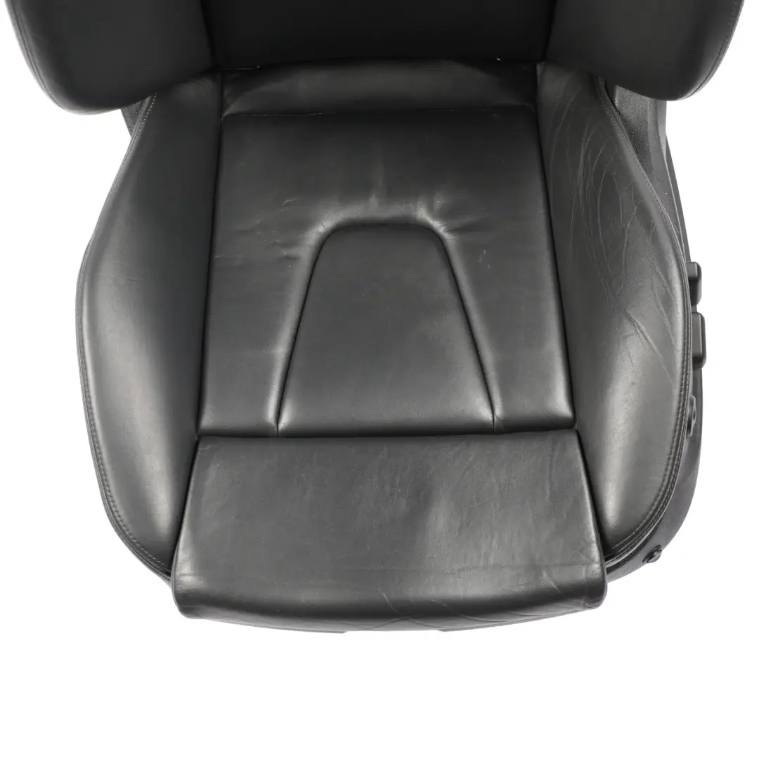 Front Left N/S Interior Leather Soul Black to Audi S5 8T Coupe Sport Seat with Part number 8T0881805F Audi S5 8T Coupe Sport Seat Front Left N/S Interior Leather Soul Black - SKU RHD-8T0881805F-2 - Part number 8T0881805F
