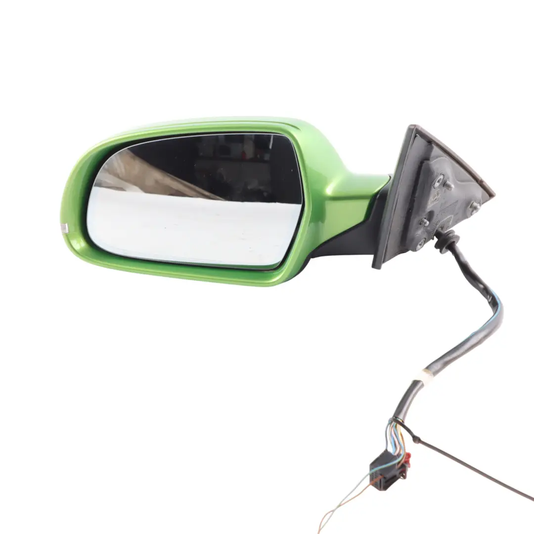 Wing Mirror View Electric Left N/S Java Green - Y6W to Audi A5 8T with Part number 8T2857409AJ Audi A5 8T Wing Mirror View Electric Left N/S Java Green - Y6W - SKU RHD-8T2857409AJ-JGR - Part number 8T2857409AJ