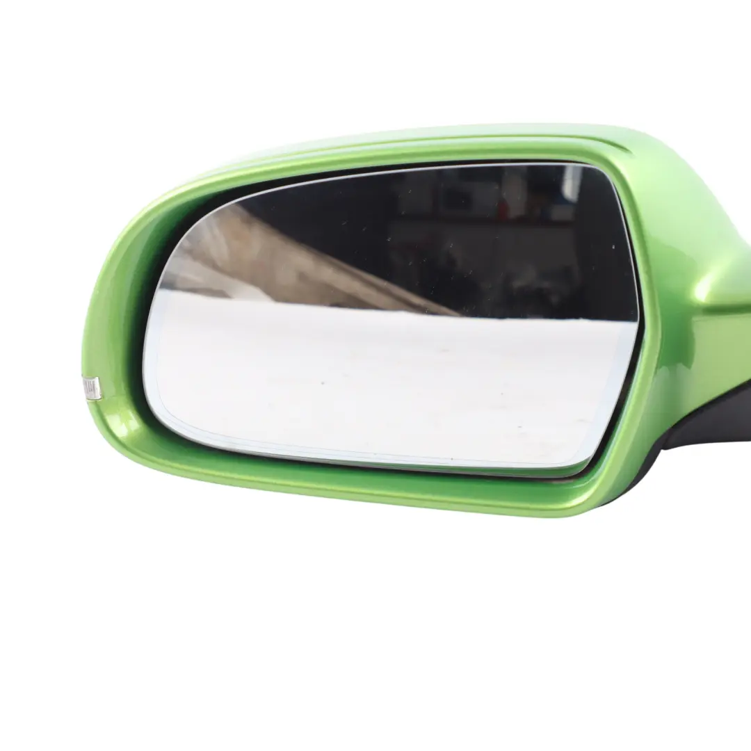 Wing Mirror View Electric Left N/S Java Green - Y6W to Audi A5 8T with Part number 8T2857409AJ Audi A5 8T Wing Mirror View Electric Left N/S Java Green - Y6W - SKU RHD-8T2857409AJ-JGR - Part number 8T2857409AJ