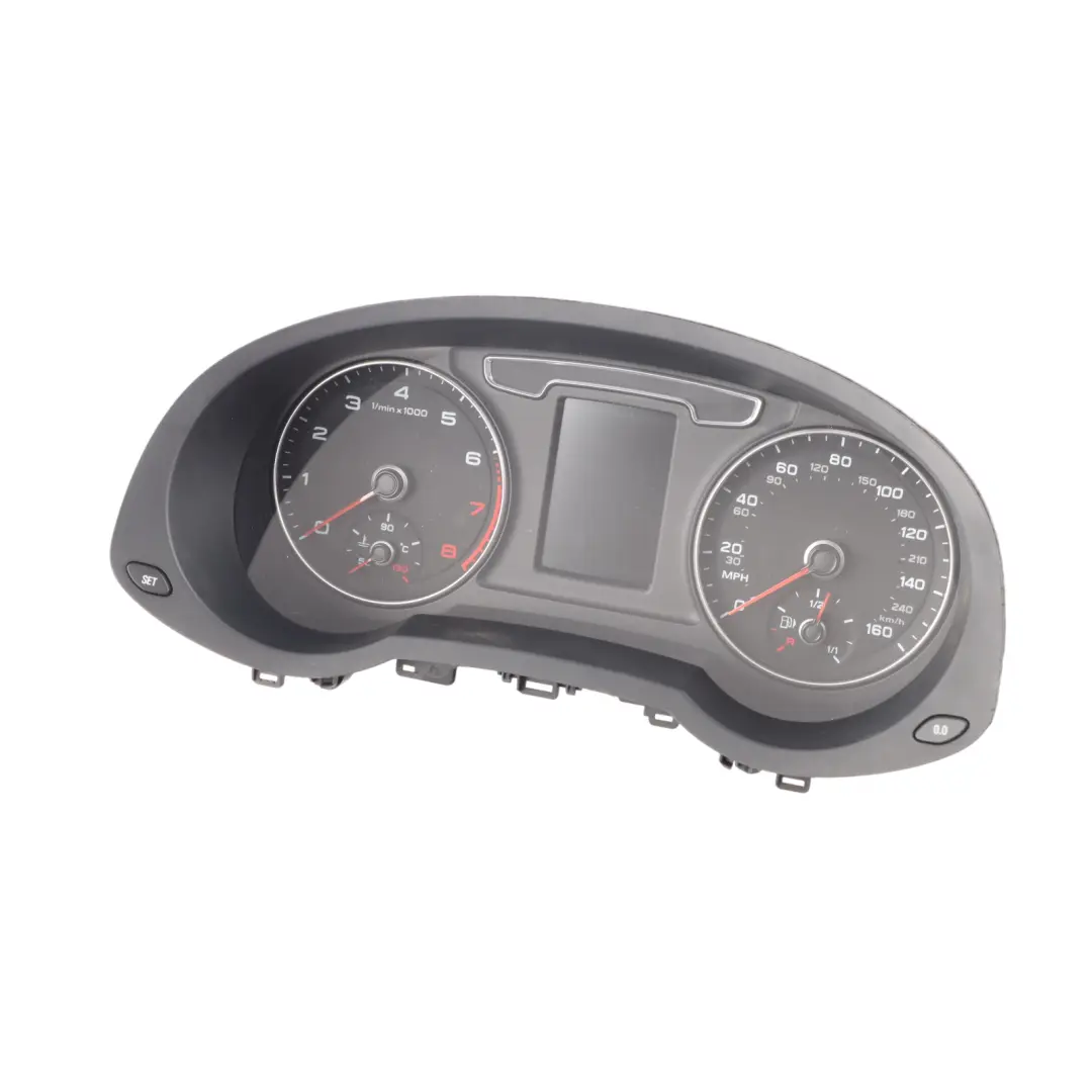 Instrument Cluster Speedometer Petrol Automatic Gearbox to Audi Q3 8U with Part number 8U0920980F Audi Q3 8U Instrument Cluster Speedometer Petrol Automatic Gearbox - SKU RHD-8U0920980F - Part number 8U0920980F