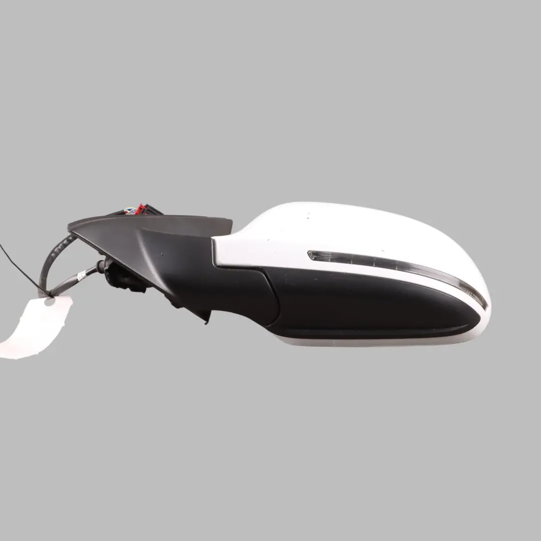 Audi Q3 8U Wing Mirror Door Electric Left N/S Glacier White Pearl S9R - SKU RHD-8U2857409G-MGW - Part number 8U2857409G