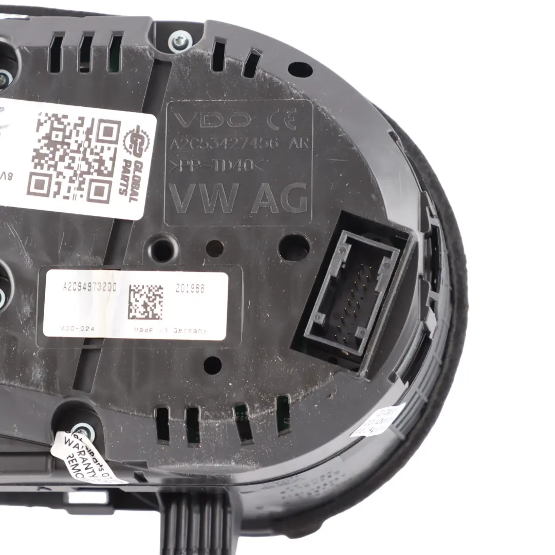 Audi A3 S3 8V Instrument Cluster Speedometer Clocks Manual Petrol - SKU RHD-8V0920972A-1 - Part number 8V0920972A