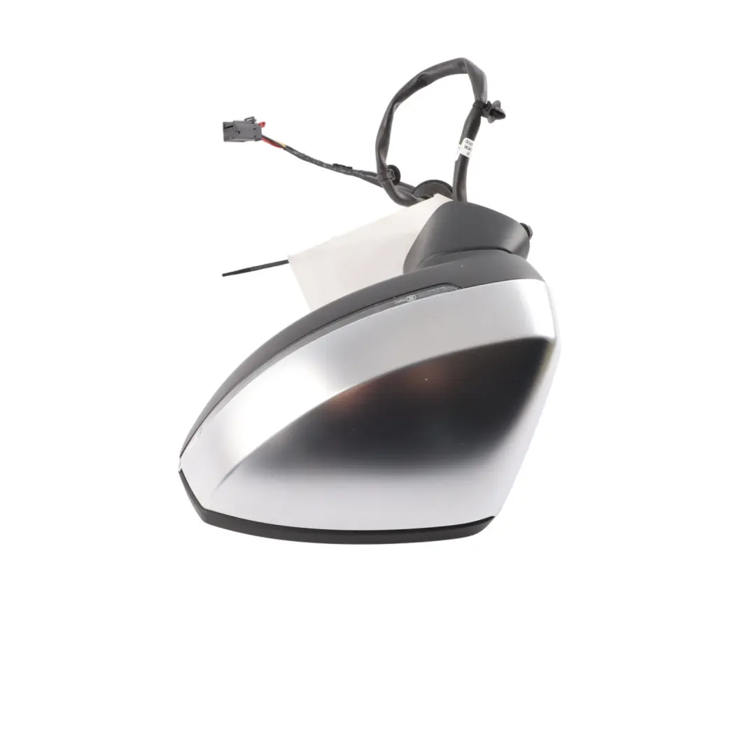 Audi RS3 8V Front Door Electric Wing Mirror Left N/S Aluminium - SKU RHD-8V2857409F-ALU - Part number 8V2857409F