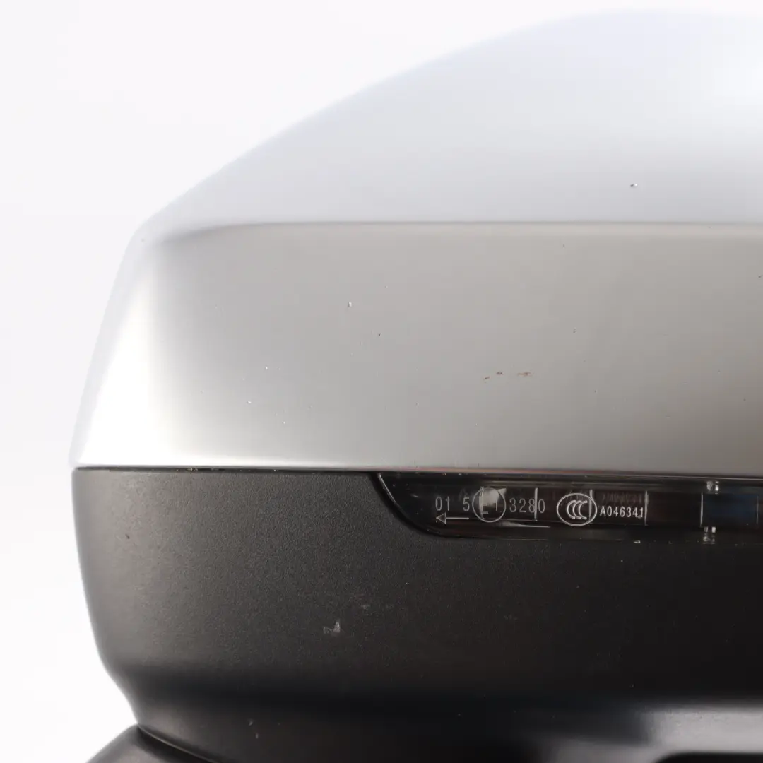 Audi RS3 8V Front Door Electric Wing Mirror Left N/S Aluminium - SKU RHD-8V2857409F-ALU - Part number 8V2857409F