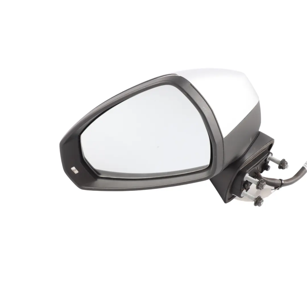 Audi RS3 8V Front Door Electric Wing Mirror Left N/S Aluminium - SKU RHD-8V2857409F-ALU - Part number 8V2857409F