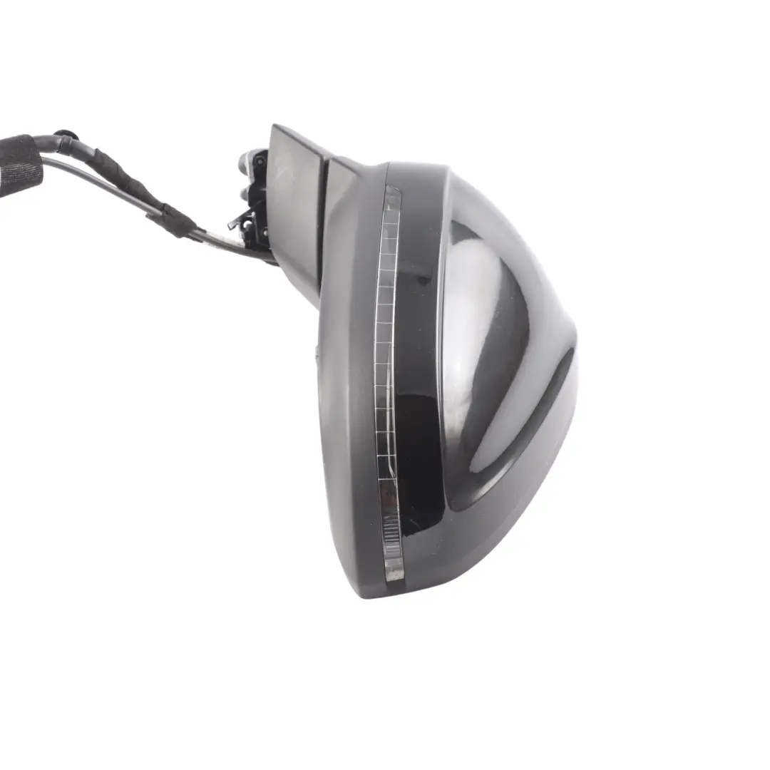 Audi A4 B9 Wing Mirror Heated Auto Dim Left N/S Mythical Black Metallic Y9T - SKU RHD-8W2857409E-MYB - Part number 8W2857409E