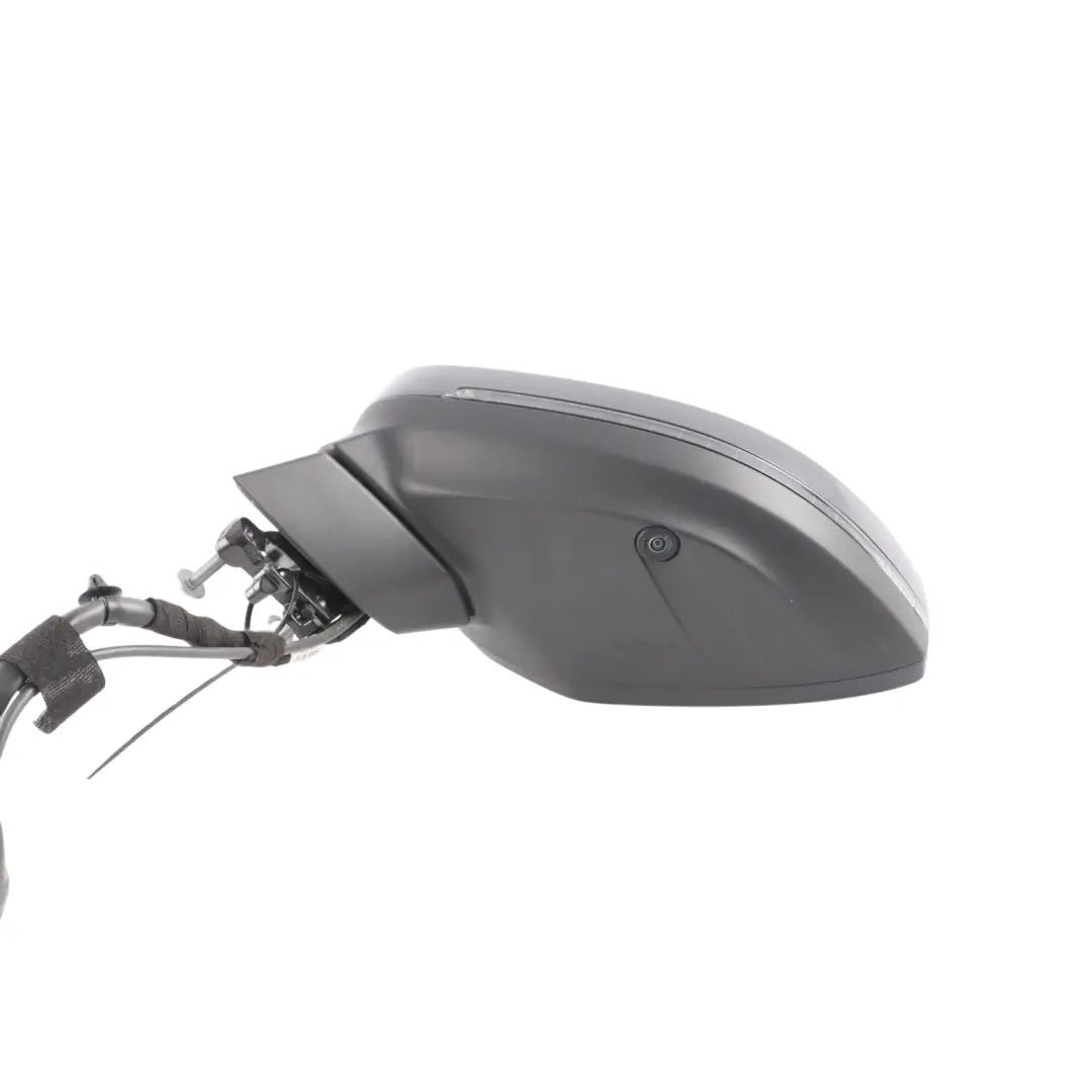 Wing Mirror Heated Auto Dim Left N/S Mythical Black Metallic Y9T to Audi A4 B9 with Part number 8W2857409E Audi A4 B9 Wing Mirror Heated Auto Dim Left N/S Mythical Black Metallic Y9T - SKU RHD-8W2857409E-MYB - Part number 8W2857409E