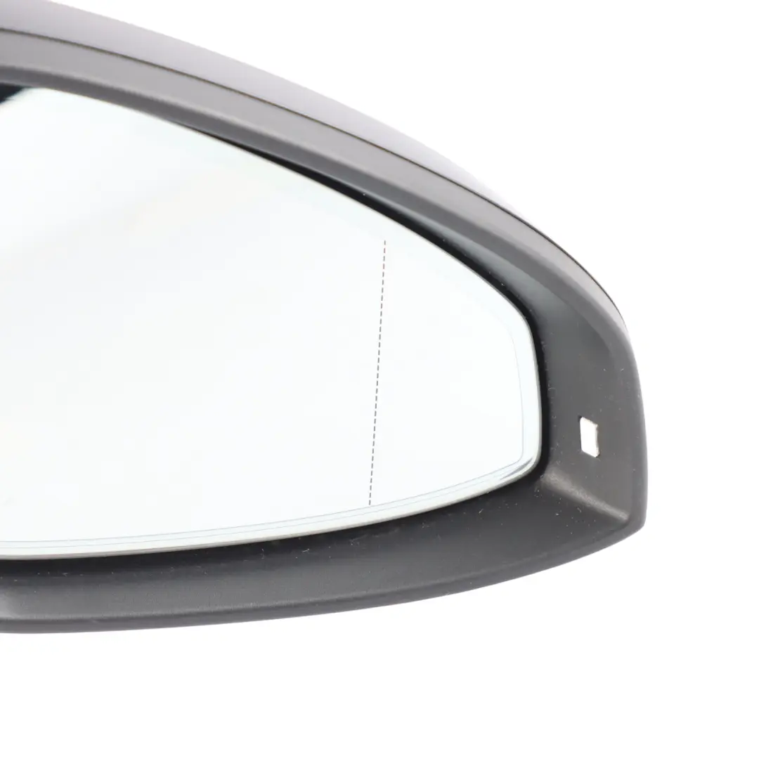 Wing Mirror Heated Indicator Right O/S Mythical Black Metallic Y9T to Audi A4 B9 with Part number 8W2857410H Audi A4 B9 Wing Mirror Heated Indicator Right O/S Mythical Black Metallic Y9T - SKU RHD-8W2857410H-MYB - Part number 8W2857410H