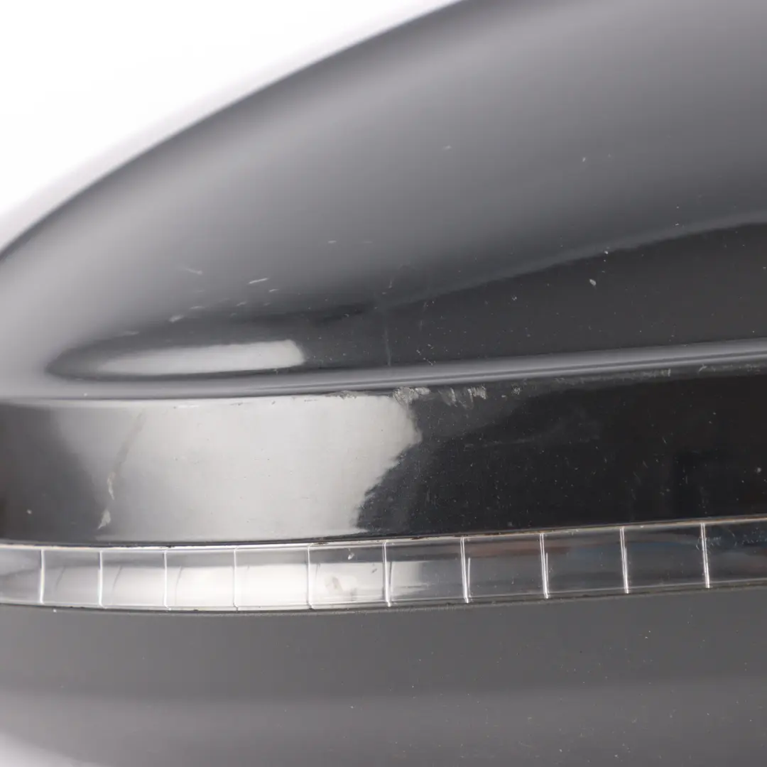 Wing Mirror Heated Indicator Right O/S Mythical Black Metallic Y9T to Audi A4 B9 with Part number 8W2857410H Audi A4 B9 Wing Mirror Heated Indicator Right O/S Mythical Black Metallic Y9T - SKU RHD-8W2857410H-MYB - Part number 8W2857410H