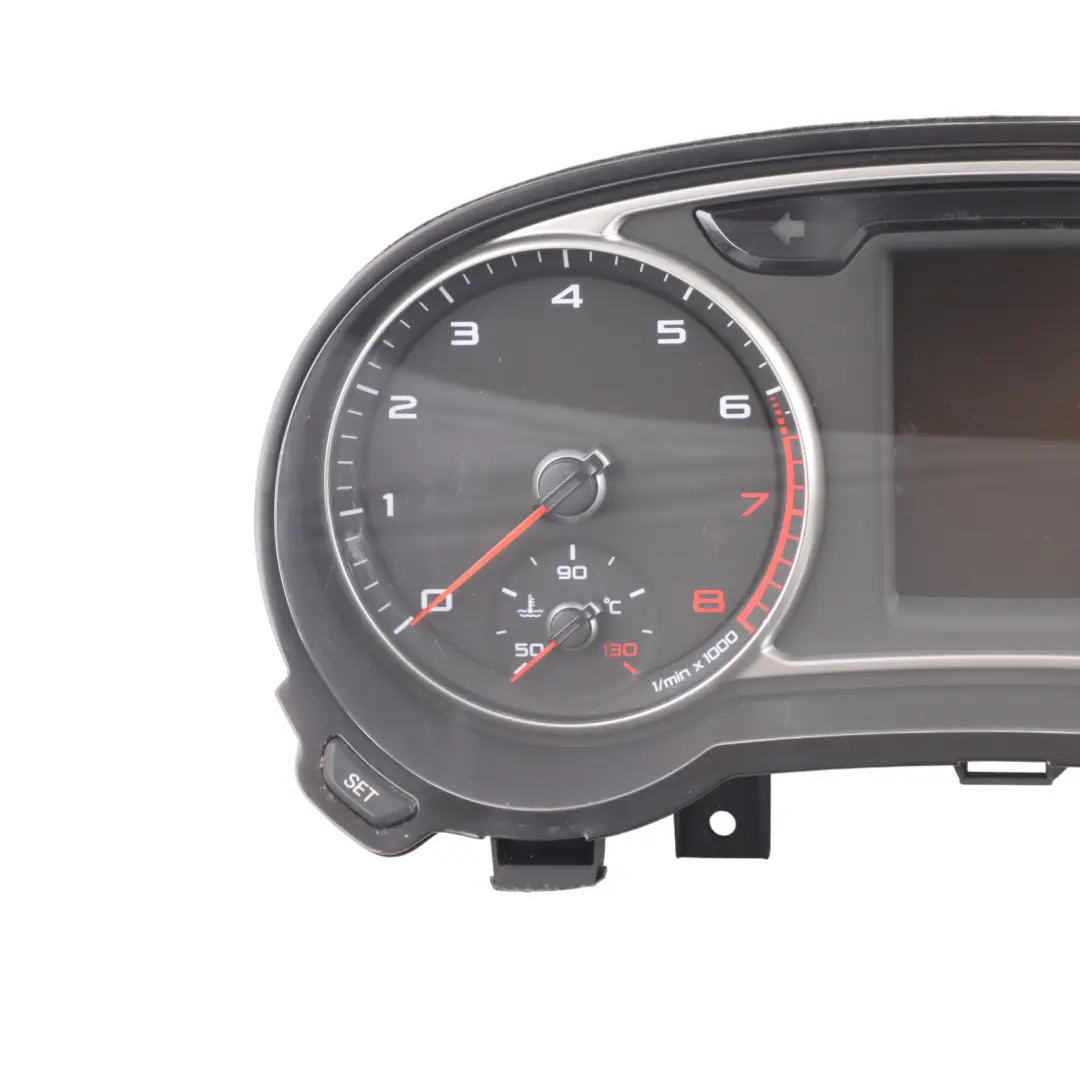Audi A1 8X Petrol Instrument Cluster Speedometer Clocks Manual - SKU RHD-8X0920980C - Part number 8X0920980C