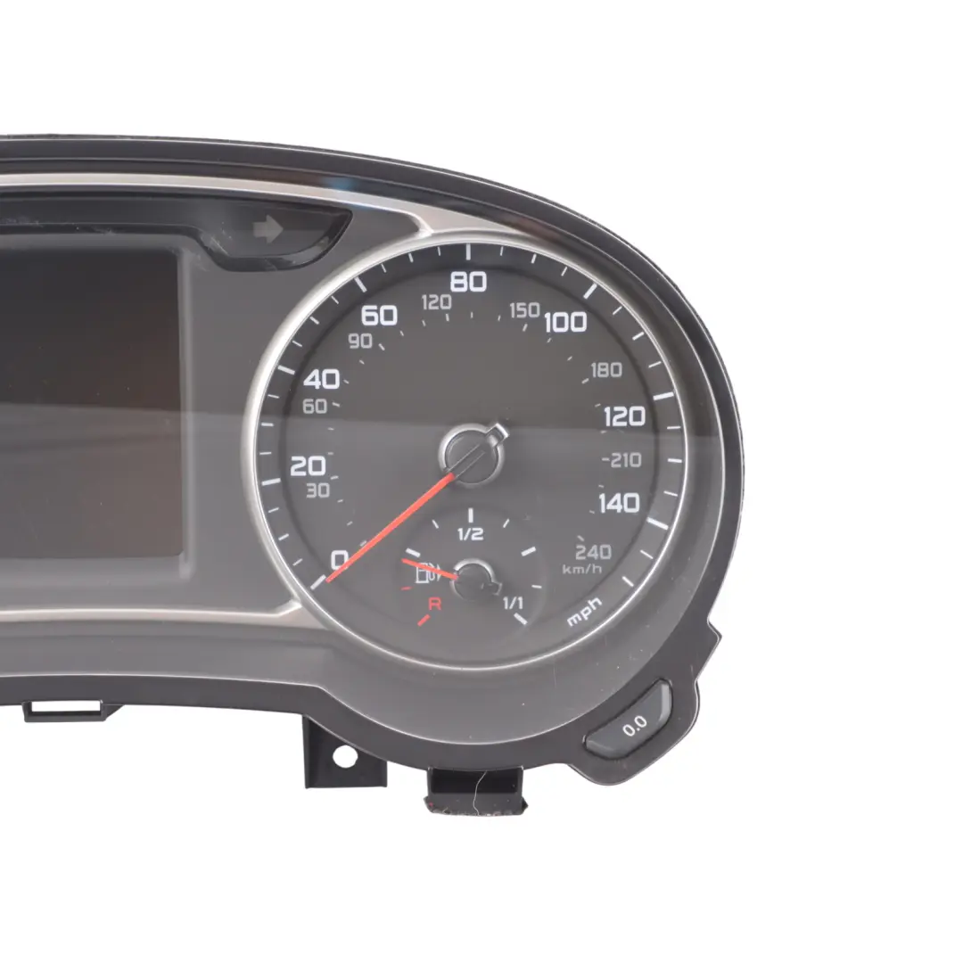 Audi A1 8X Petrol Instrument Cluster Speedometer Clocks Manual - SKU RHD-8X0920980C - Part number 8X0920980C