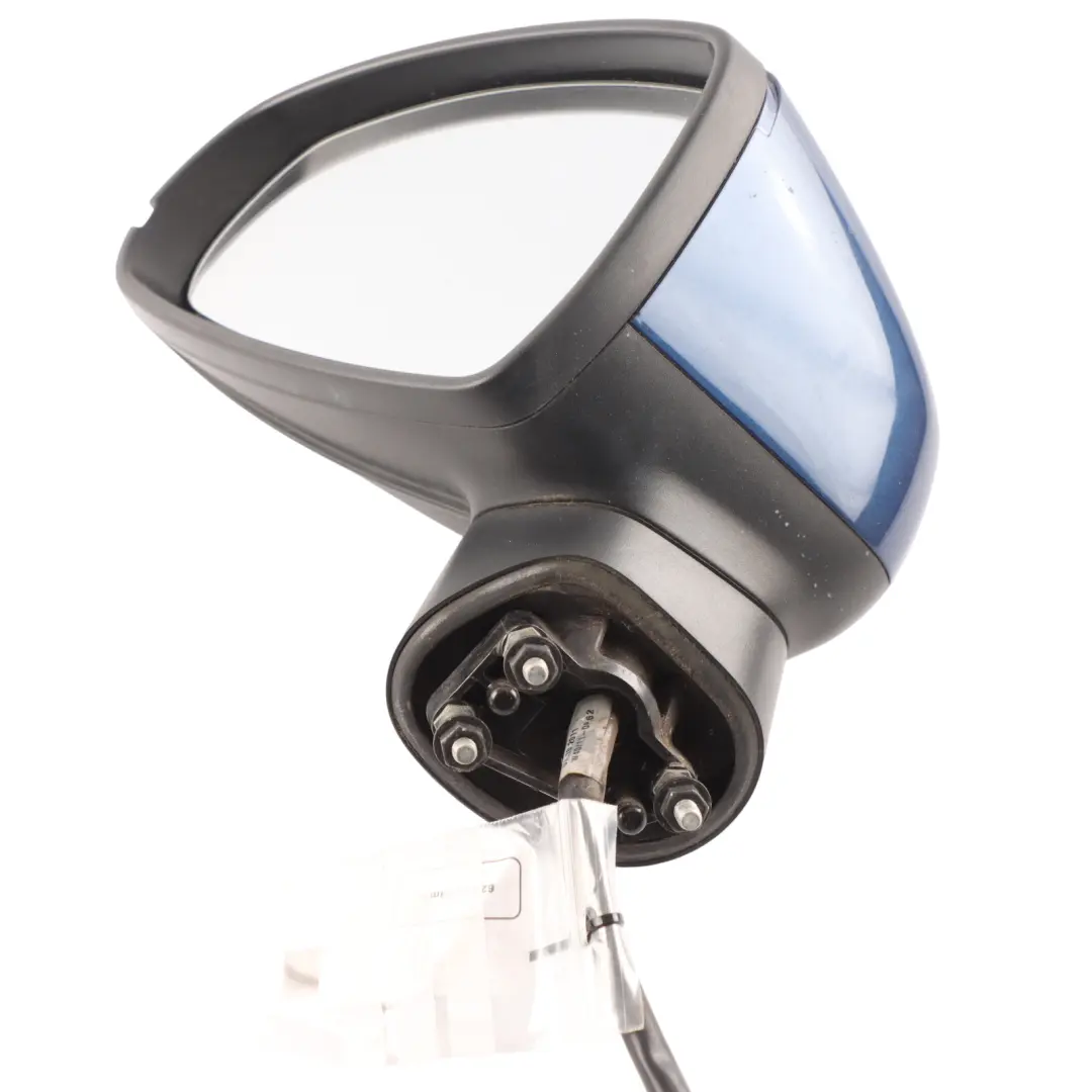 Wing Mirror Electric Outside Door Left N/S Scuba Blue Metallic - X5Q to Audi A1 8X with Part number 8X2857409K Audi A1 8X Wing Mirror Electric Outside Door Left N/S Scuba Blue Metallic - X5Q - SKU RHD-8X2857409K-SCB - Part number 8X2857409K