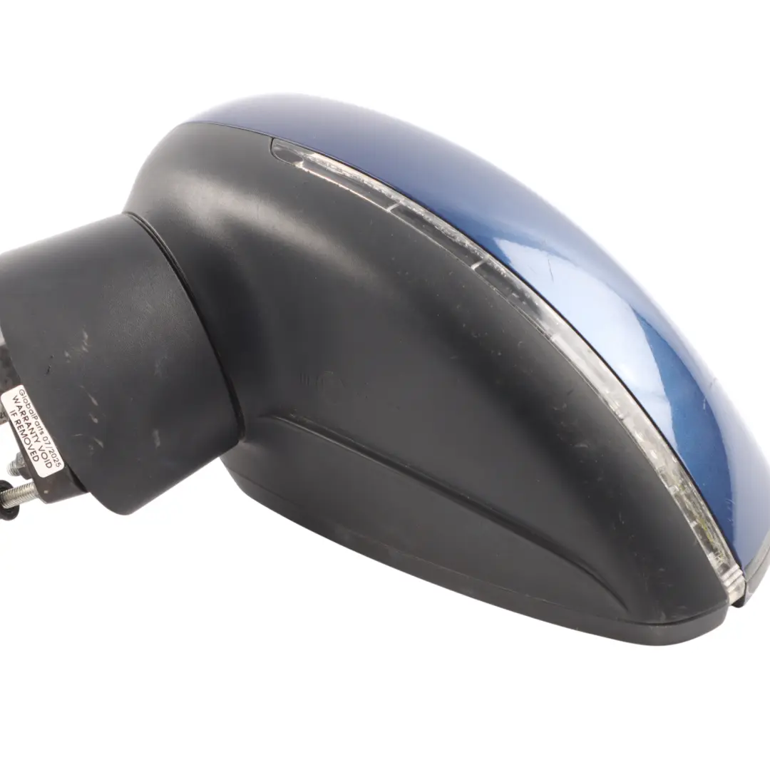Wing Mirror Electric Outside Door Left N/S Scuba Blue Metallic - X5Q to Audi A1 8X with Part number 8X2857409K Audi A1 8X Wing Mirror Electric Outside Door Left N/S Scuba Blue Metallic - X5Q - SKU RHD-8X2857409K-SCB - Part number 8X2857409K