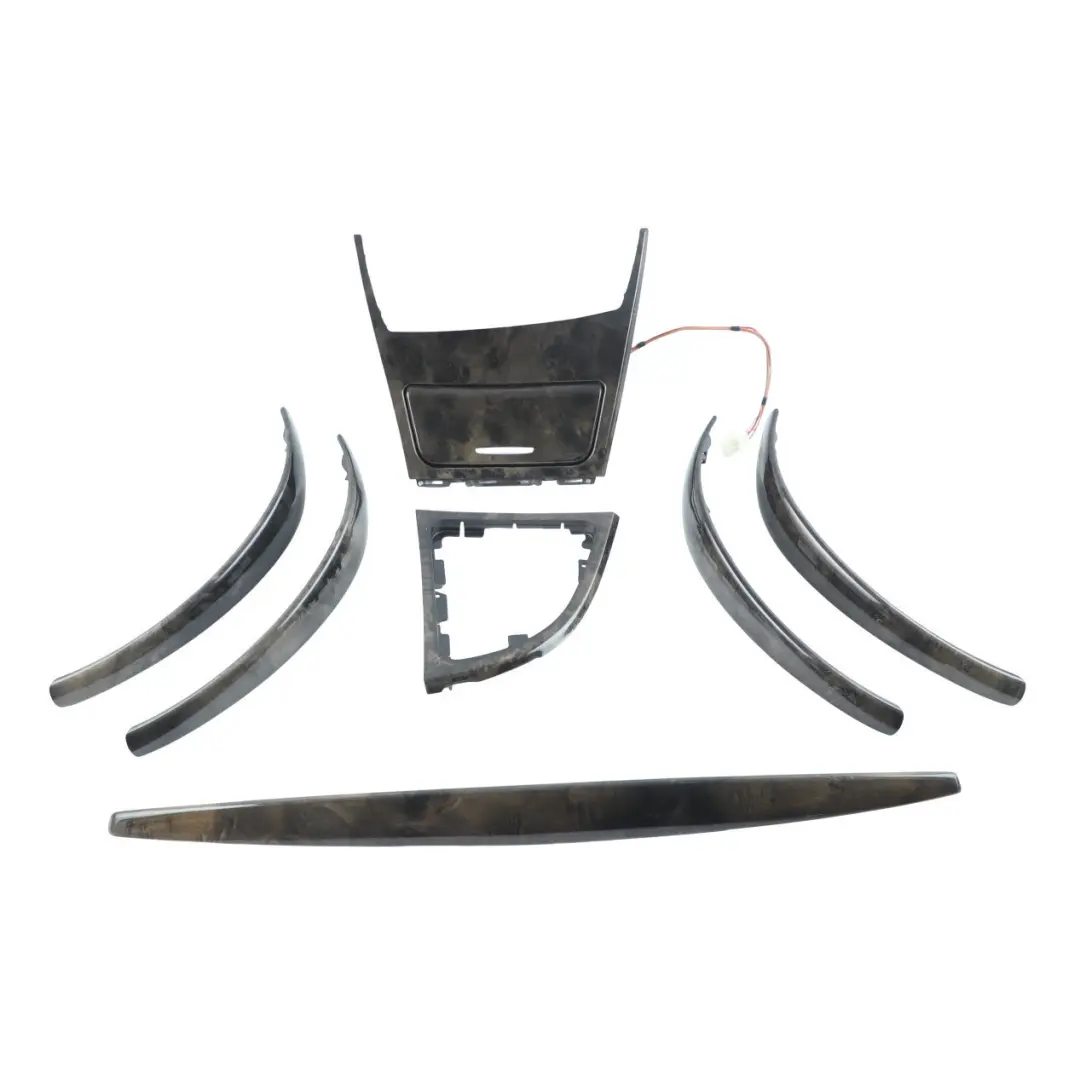 Dashboard Set BMW E81 E82 E88 Ashtray Trim Strip Wood Poplar Grain Grey to with Part number 9121705 Dashboard Set BMW E81 E82 E88 Ashtray Trim Strip Wood Poplar Grain Grey - SKU RHD-9121705-1 - Part number 9121705