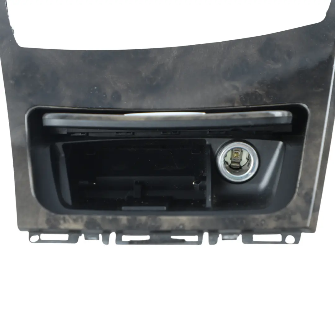  Dashboard Set BMW E81 E82 E88 Ashtray Trim Strip Wood Poplar Grain Grey - SKU RHD-9121705-1 - Part number 9121705