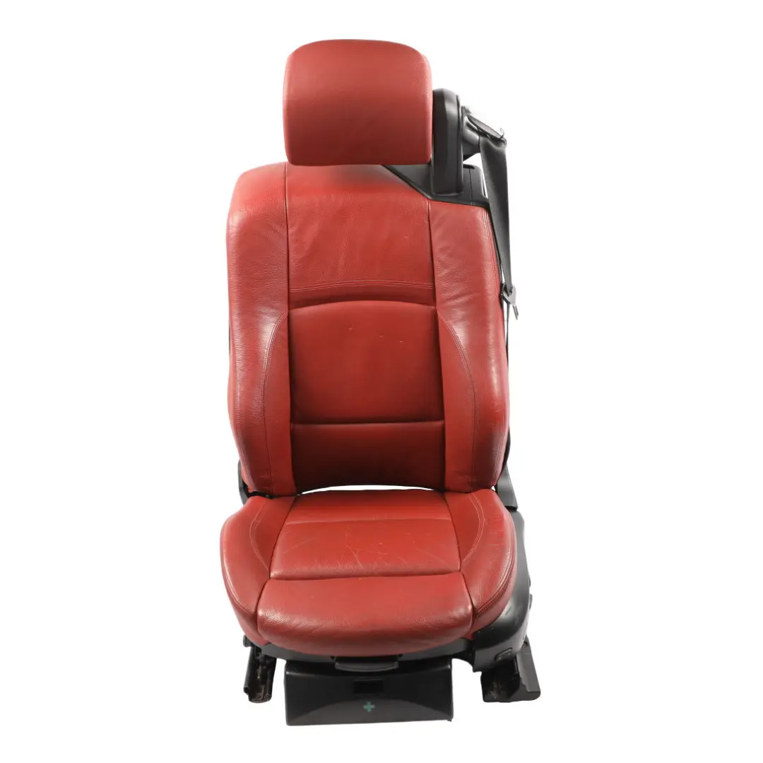  Front Seat BMW E93 Convertible Sport Heated Korall-Red Leather Left N/S Memory - SKU RHD-9148877-3 - Part number 9148877