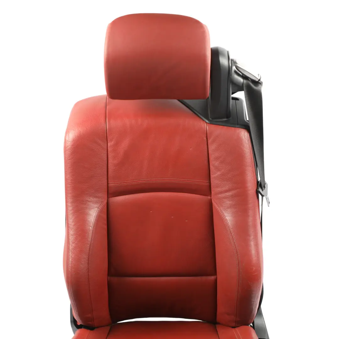 Front Seat BMW E93 Convertible Sport Heated Korall-Red Leather Left N/S Memory to with Part number 9148877 Front Seat BMW E93 Convertible Sport Heated Korall-Red Leather Left N/S Memory - SKU RHD-9148877-3 - Part number 9148877
