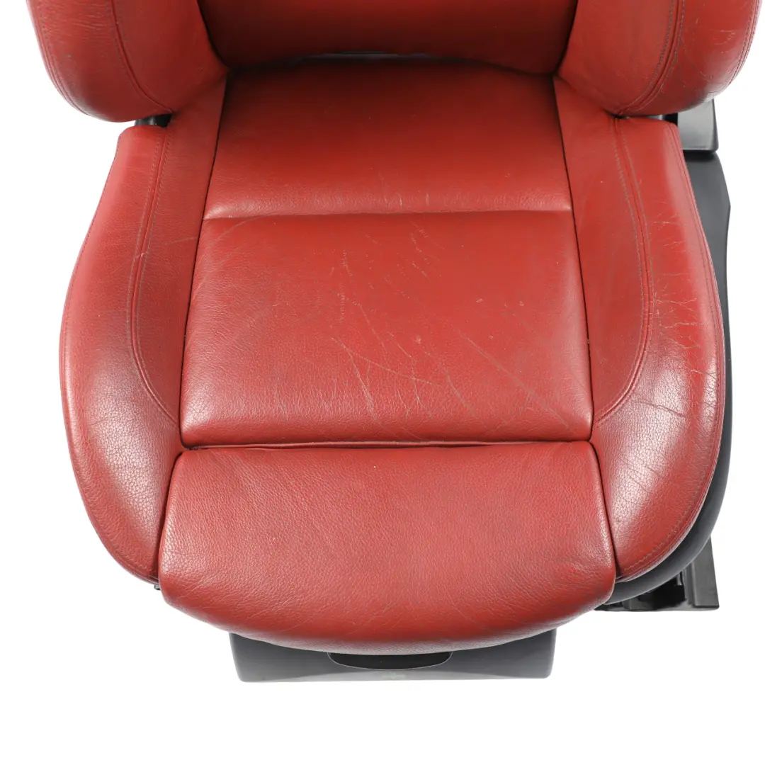 Front Seat BMW E93 Convertible Sport Heated Korall-Red Leather Left N/S Memory to with Part number 9148877 Front Seat BMW E93 Convertible Sport Heated Korall-Red Leather Left N/S Memory - SKU RHD-9148877-3 - Part number 9148877
