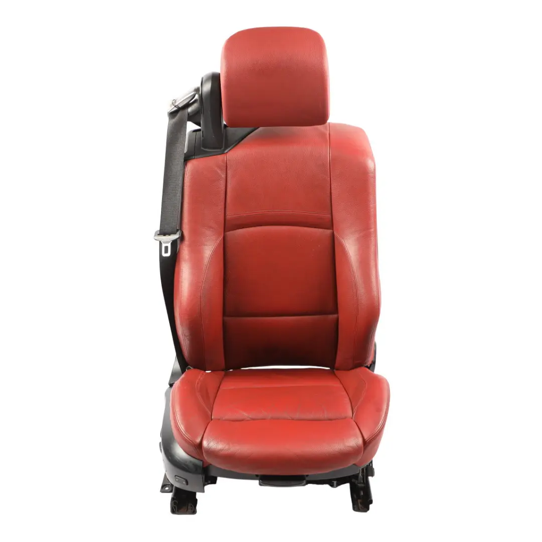 Front Seat BMW E93 Convertible Sport Korall-Red Leather Right O/S Memory to with Part number 9148878 Front Seat BMW E93 Convertible Sport Korall-Red Leather Right O/S Memory - SKU RHD-9148878-1 - Part number 9148878