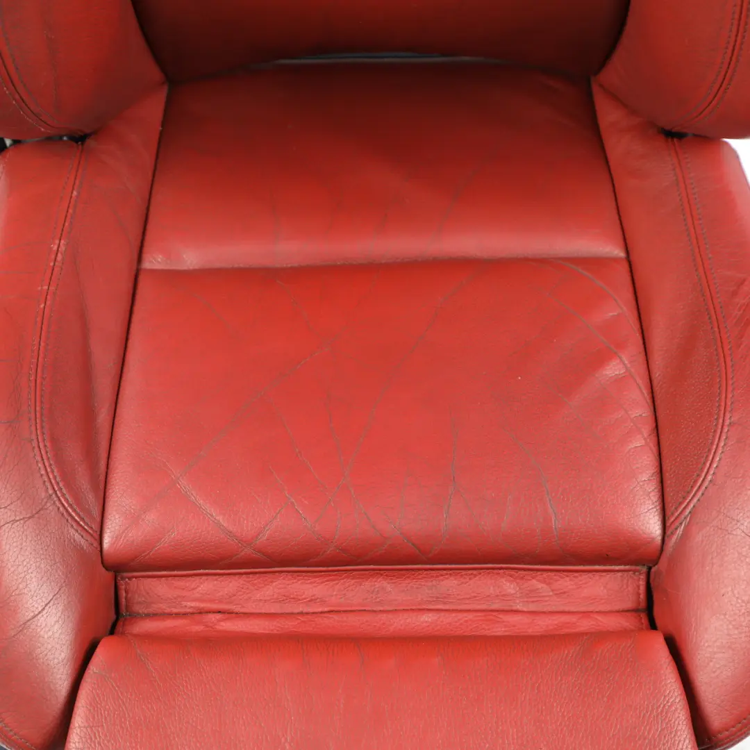Front Seat BMW E93 Convertible Sport Korall-Red Leather Right O/S Memory to with Part number 9148878 Front Seat BMW E93 Convertible Sport Korall-Red Leather Right O/S Memory - SKU RHD-9148878-1 - Part number 9148878