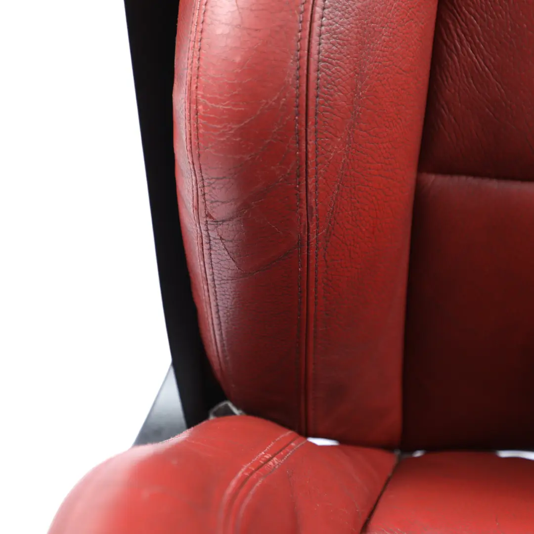 Front Seat BMW E93 Convertible Sport Korall-Red Leather Right O/S Memory to with Part number 9148878 Front Seat BMW E93 Convertible Sport Korall-Red Leather Right O/S Memory - SKU RHD-9148878-1 - Part number 9148878