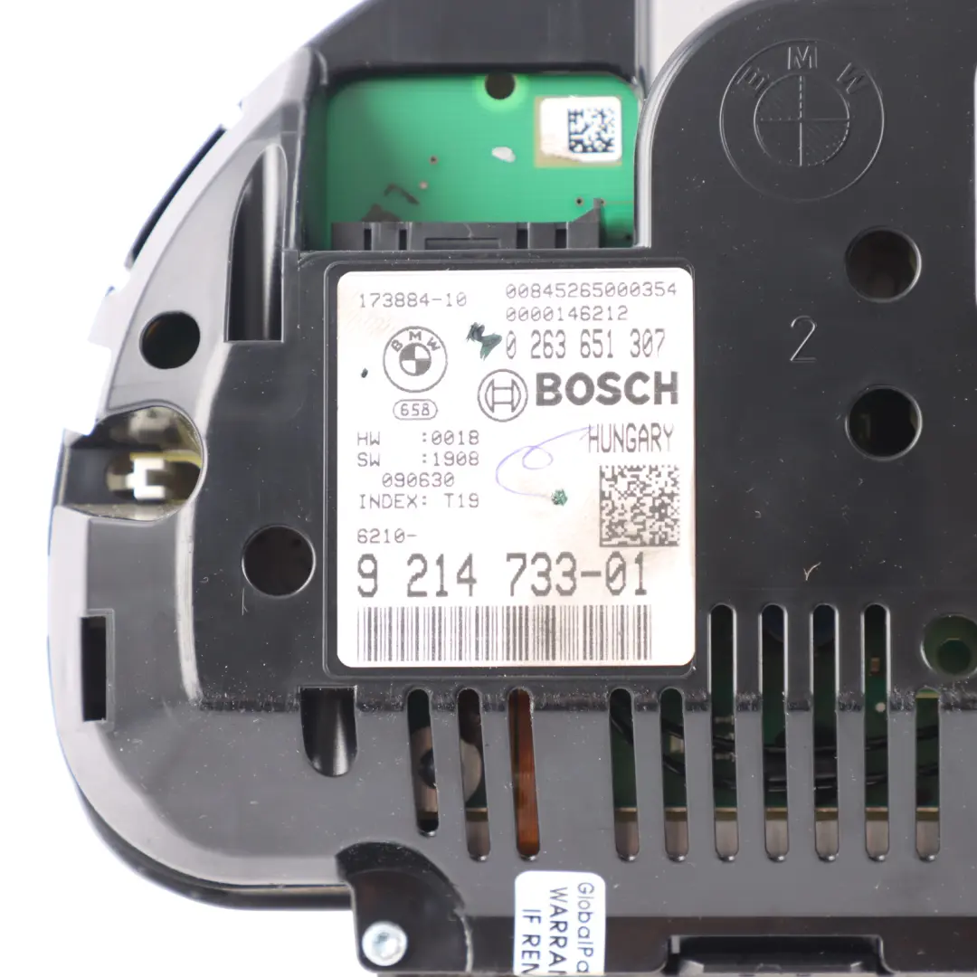 BMW F02 Instrument Cluster Speedo Meter Diesel Engine Automatic Gearbox - SKU RHD-9214733 - Part number 9214733